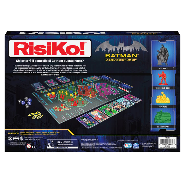Editrice Giochi Risiko! Batman DC Jeu de société Stratégie Neuf - vue 2