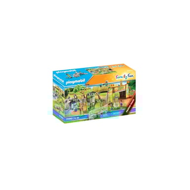 PLAYMOBIL - 71190 - Country Le parc animalier - Menagerie - Animales salvajes