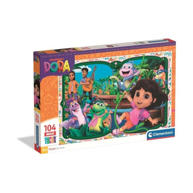 CLEMENTONI - 104 pieces Maxi - Dora - Neuf
