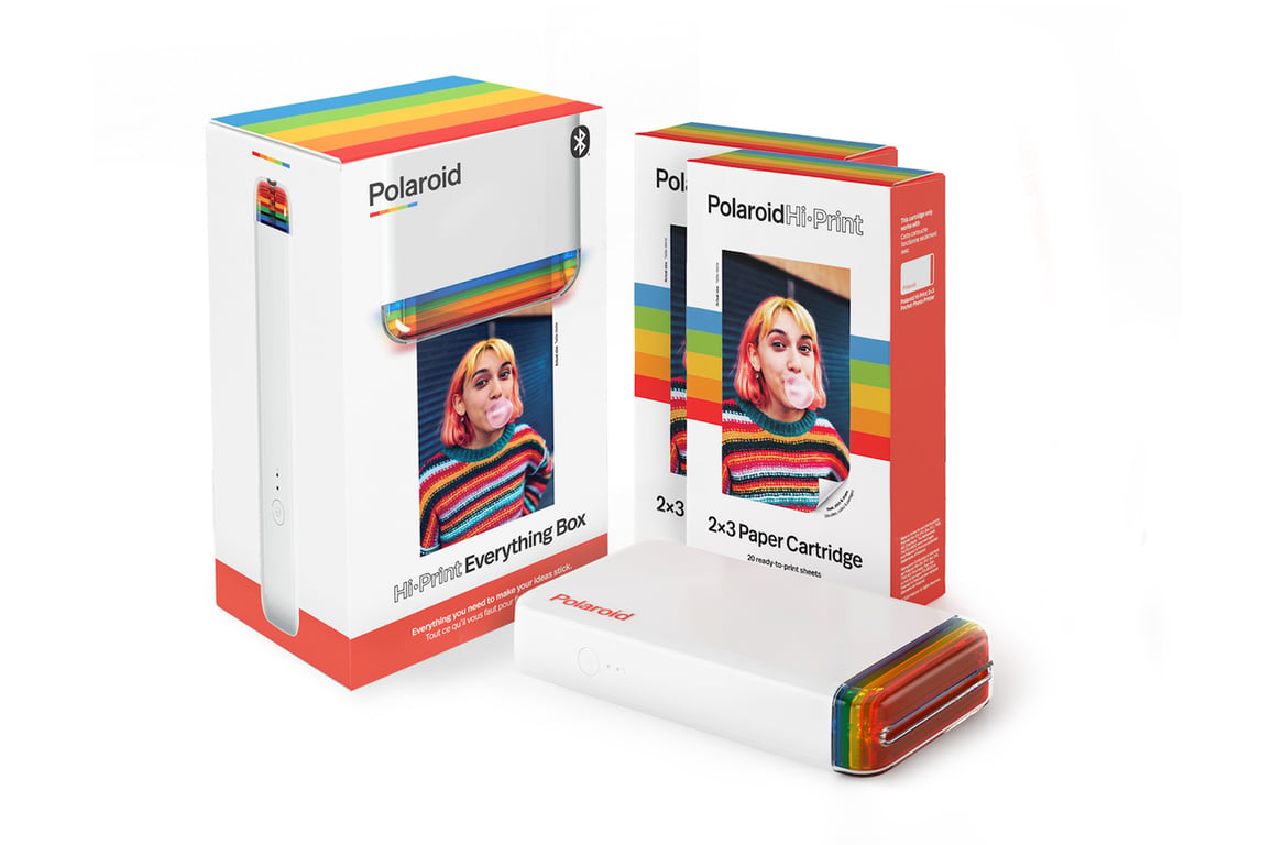 Polaroid COFFRET HI PRINT + 40 FILMS Neuf - vue 2