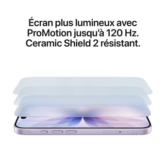 iPhone 17 (5G) 256 Go, Noir