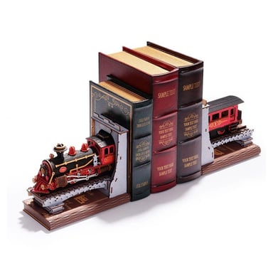 La maqueta de madera del tren del siglo: un viaje en el tiempo