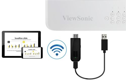 Vidéoprojecteur ViewSonic PA700WC WXGA et - vue 5