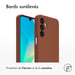 Accezz Coque Liquid Silicone pour Samsung Galaxy A16 - New Tea Brown