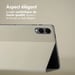 Accezz Coque tablette Classic pour Samsung Galaxy Tab S11 Ultra - Greige