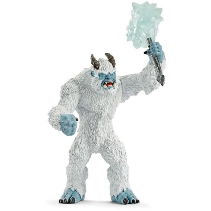 Monstre de glace avec arme figurine mythique Figurine d'action fantastique très durable Pour Garçons et Filles à Partir de 7