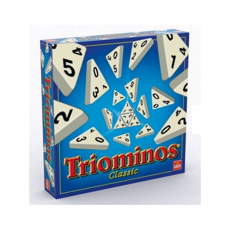 Triominos Classic - Jeu de Tuiles Amusant pour Toute la Famille - Neuf