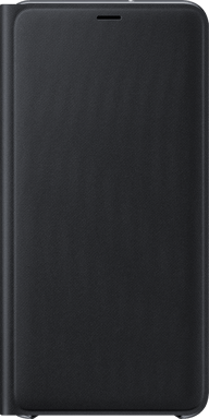 Folio pour Samsung Galaxy A7 2018 Flip Wallet Noir Samsung