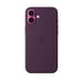 Apple Coque en silicone avec MagSafe pour iPhone 16 Plus - Prune Apple (brand) iPhone 16 Plus