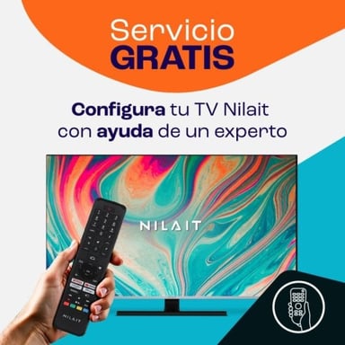 Téléviseur Intelligent 43'' LED UHD 4K Prisma 43UD7004S Blanc Vidaa Netflix Prime Video YouTube Dolby Digital Plus