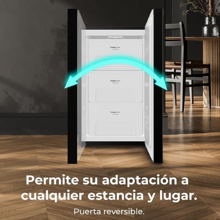Congélateur CECOTEC Bolero CoolMarket TF 87 – 87L Vertical Porte Réversible - vue 3