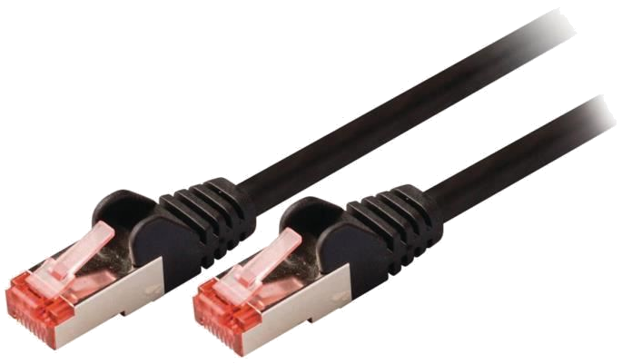 NEDIS Cat 6 S/FTP Network Cable - RJ45 Male - RJ45 Male - 30 m - Noir