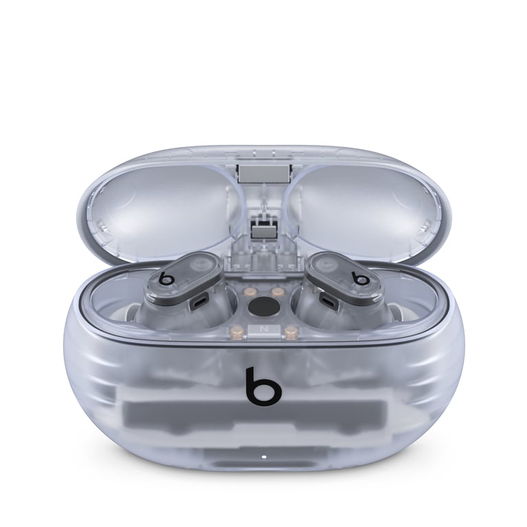 Beats Studio Buds + - Casque True Wireless Stereo (TWS) Ecouteurs Appels/Musique Bluetooth, Transparent