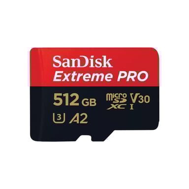 SanDisk Extreme PRO 512GB MicroSDXC UHS-I Classe 10