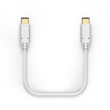 Cavo di ricarica/dati, USB Tipo-C - USB Tipo-C, 1,5 m, bianco