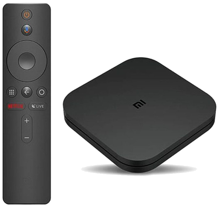 XIAOMI/MI TV BOX S - Android 8.1 TV 4K HDR - Acces direct Netflix - Noir Nouvelle version EURO
