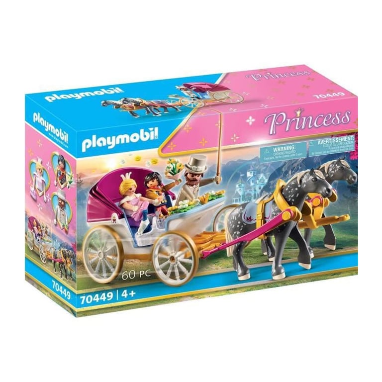 Calèche Et Couple Royal Princess 70449 Playmobil La Boîte