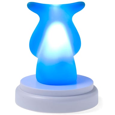 Veilleuse Vache LED NAUGHTY COW Design Mignon Bleu