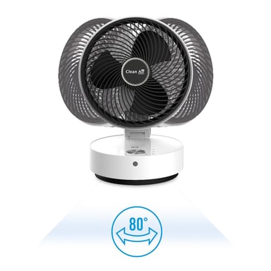 Clean Air Optima - Ventilateur circulateur design avec ioniseur CA-404W