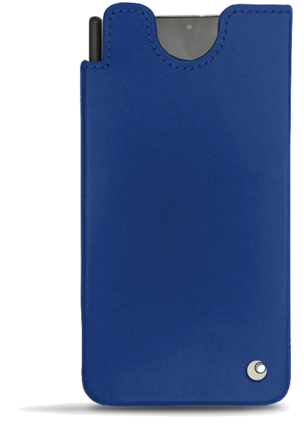 Pochette cuir Samsung Galaxy S21 Ultra - PochetteBleu