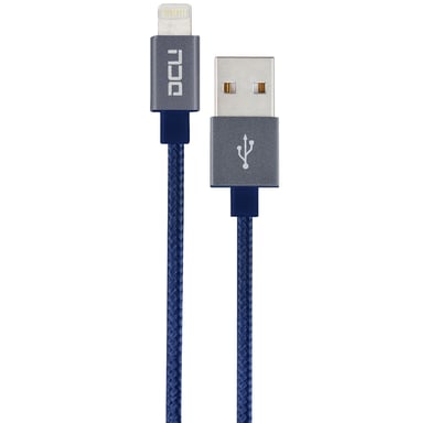 DCU Advance Tecnologic 34101250 câble Lightning 1 m Bleu