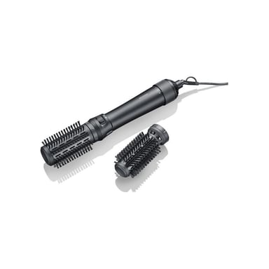 Brosse soufflante rotative Severin Ceramic-Keratin 1000 W 3 embouts Noir