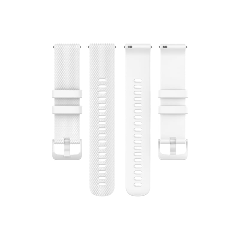 INF Bracelet De Montre En Silicone Compatible Avec Polar Ignite/unite Blanc - vue 4