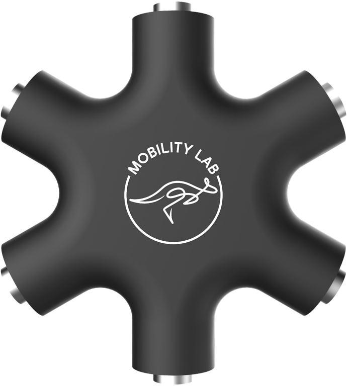 MOBILITY LAB - Répartiteur Splitter Jack 3.5mm 5 en 1