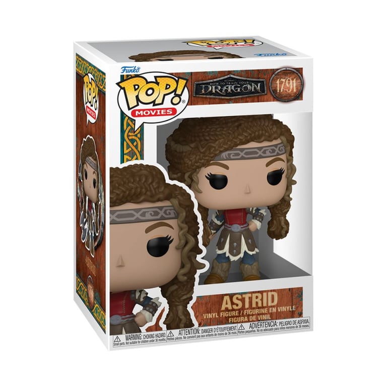 Figurine Funko Pop Movies How To Train Your Dragon Astrid - vue 3
