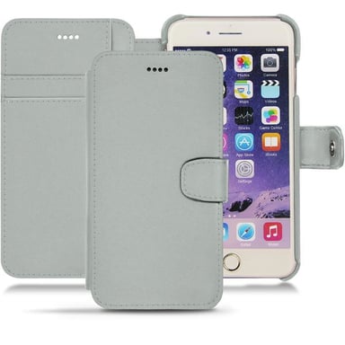 Funda de piel Apple iPhone X - Tapa trasera - Negro - Piel saffiano