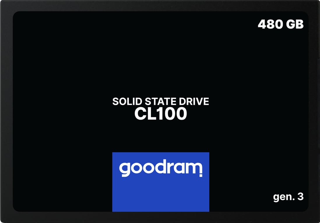 Goodram CL100 gen.3 480 Go 2.5 Série ATA III 3D NAND Neuf