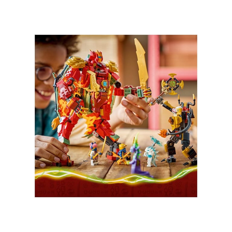 LEGO Ninjago Le robot dragon transformable de Braséra 71868 - vue 8