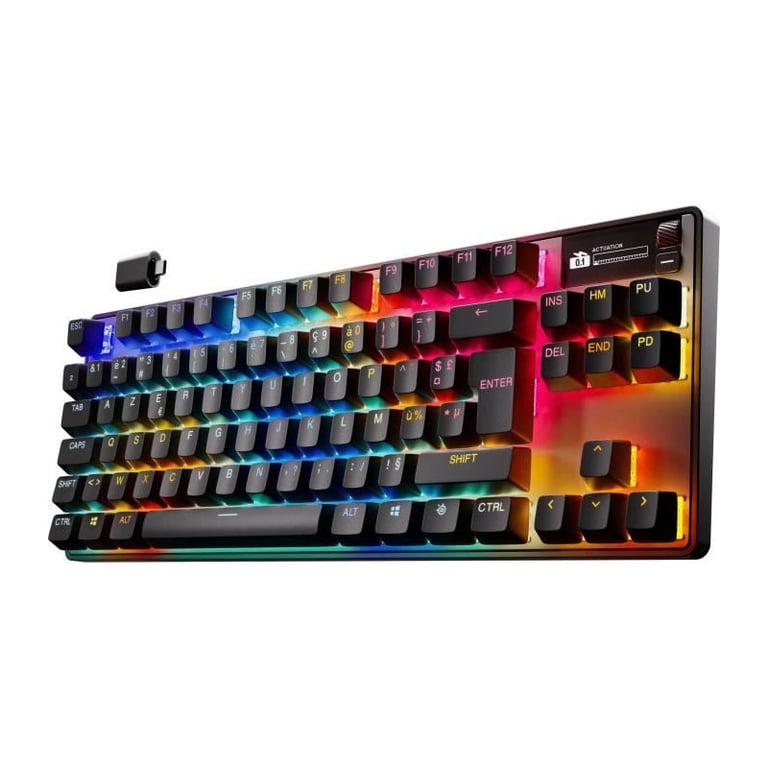 Clavier gamer mécanique sans fil - APEX PRO TKL GEN 3 - Noir - Neuf