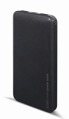 Gembird PB10-02 banque d'alimentation électrique Lithium Polymère (LiPo) 10000 mAh Noir