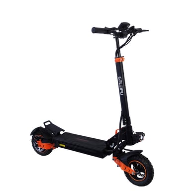 Scooter eléctrico GELEIPU Z1 de 10 pulgadas, batería de 48 V 20 Ah, frenos de disco