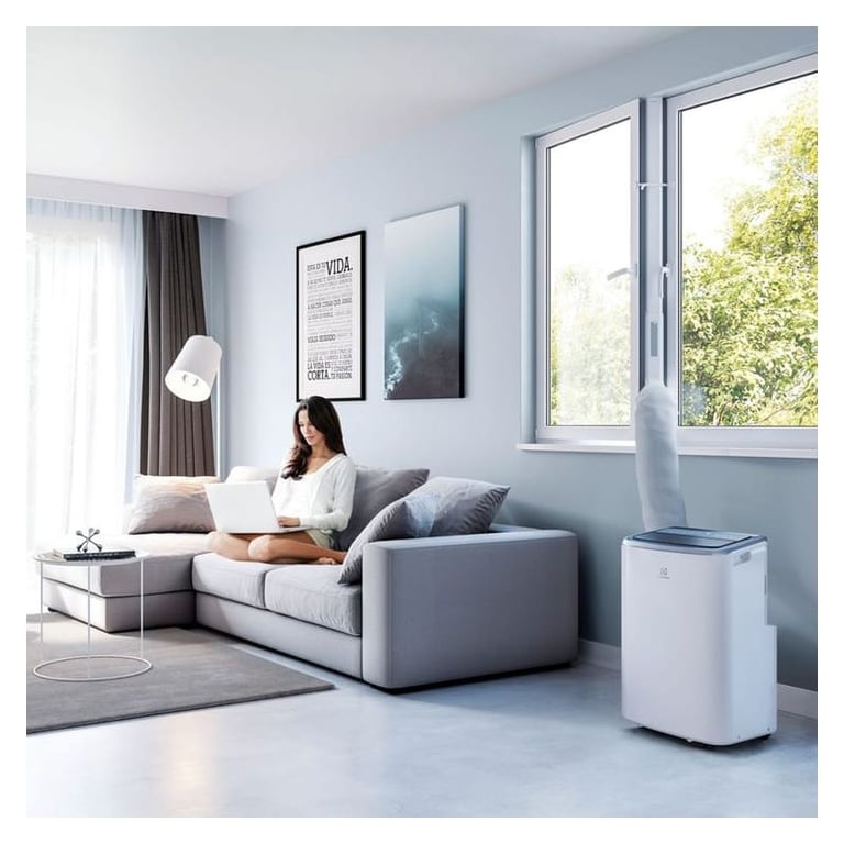 Electrolux EXP34U338HW Climatiseur mobile pose au sol 2.6 EER - vue 5