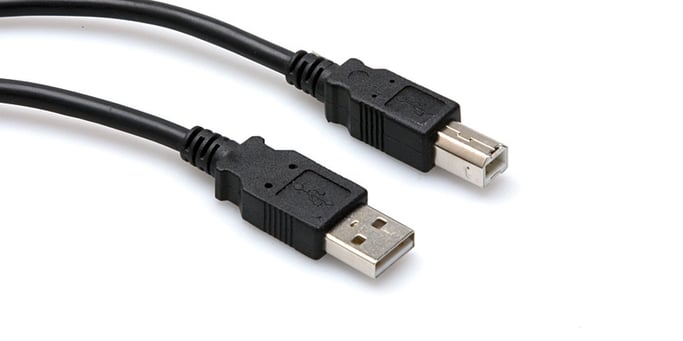 Hosa Technology USB-205AB câble USB USB 2.0 1,5 m USB A USB B Noir
