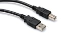 Hosa Technology USB-205AB câble USB USB 2.0 1,5 m USB A USB B Noir