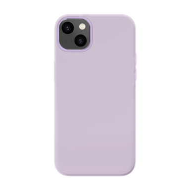 Guscio in morbido silicone gel antiurto per Apple iPhone 14 Plus, Pastel Orchid