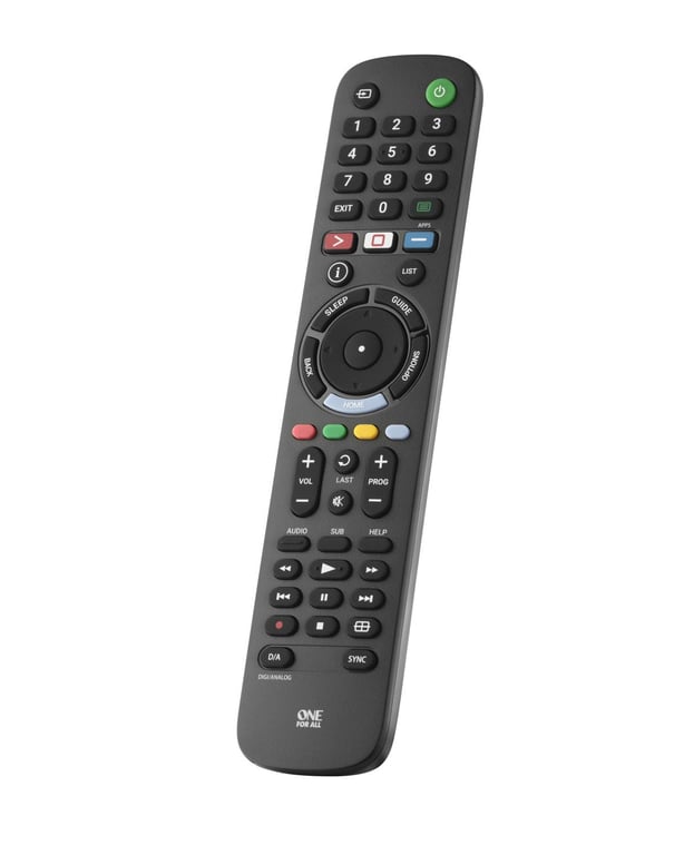 One For All TV Replacement Remotes URC 4912 télécommande IR Wireless Appuyez sur les boutons - vue 7