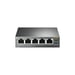 TP-Link TL-SG1005P Connessione Ethernet Gigabit (10/100/1000) non gestita, supporta l'alimentazione via Ethernet (PoE) Nero