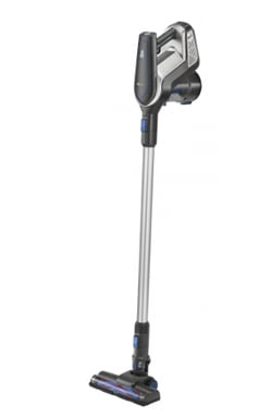 Clatronic BS 1312 A Aspiradora escoba AC/Batería Secar HEPA Sin bolsa Negro, Azul, Plata 2200 Ah