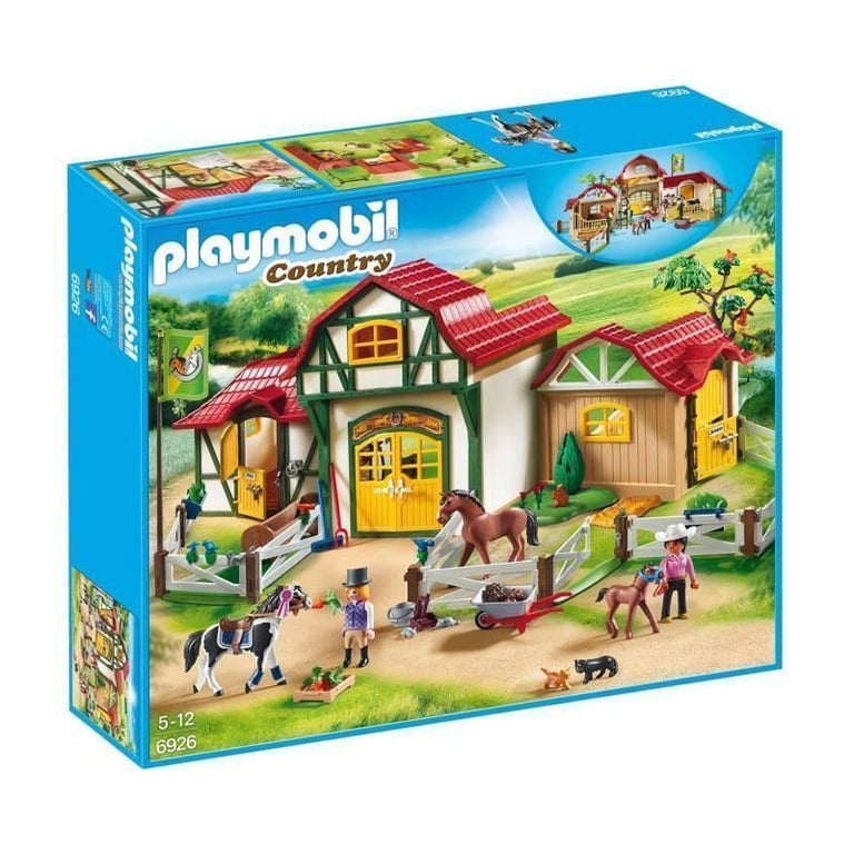 PLAYMOBIL 6926 - Country - Club dequitation - Neuf