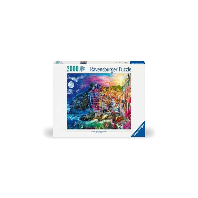 Puzzle adulte Ravensburger Cinque Terre Coloré 2000 pièces Multicolore - Excellent état Comme neuf - Ravensburger reconditionné disponible sur Pixmania