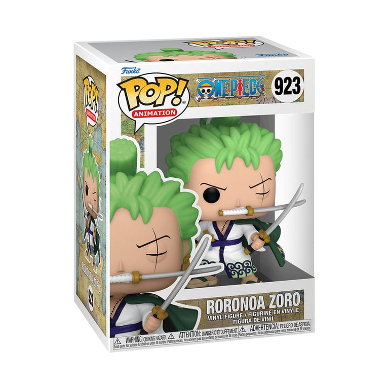 Figurine Funko Roronoa Zoro 9 cm One Piece Mixte - vue 3