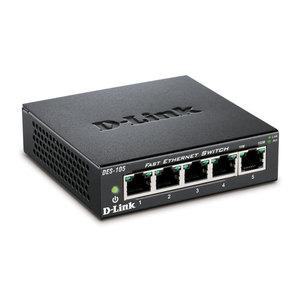 D Link Metallic Switch 5 ports 10100 - vue 3
