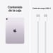 iPad Air M4 (11'') 2026 5G 1TB, Morado