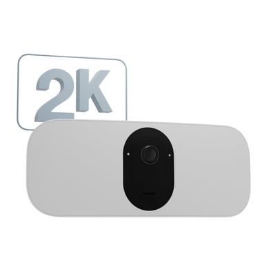 Arlo Pro 3 Floodlight Caméra de Surveillance extérieure, blanc