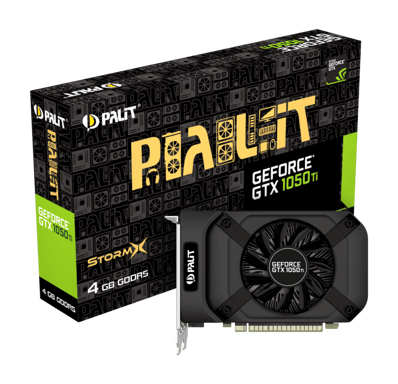 Palit GeForce® GTX 1050 Ti Storm X 4G D5
