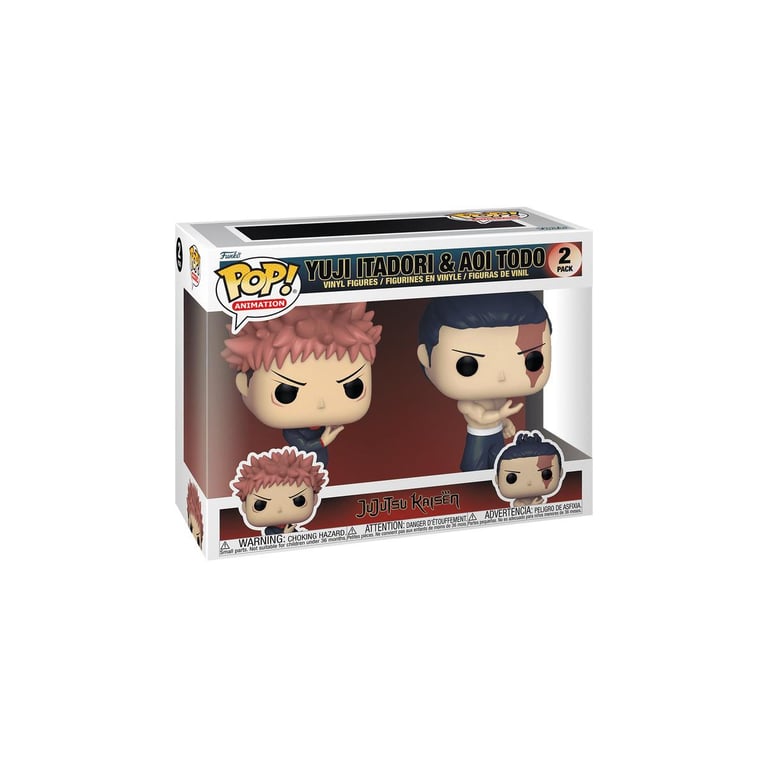 Funko Pop! Animation: Jujutsu Kaisen 2PK Yuji Itadori & Aoi Todo - vue 2